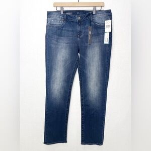 Kut From The Kloth Straight Leg Denim Jeans Indestructible Size 14 KP560MD6SF